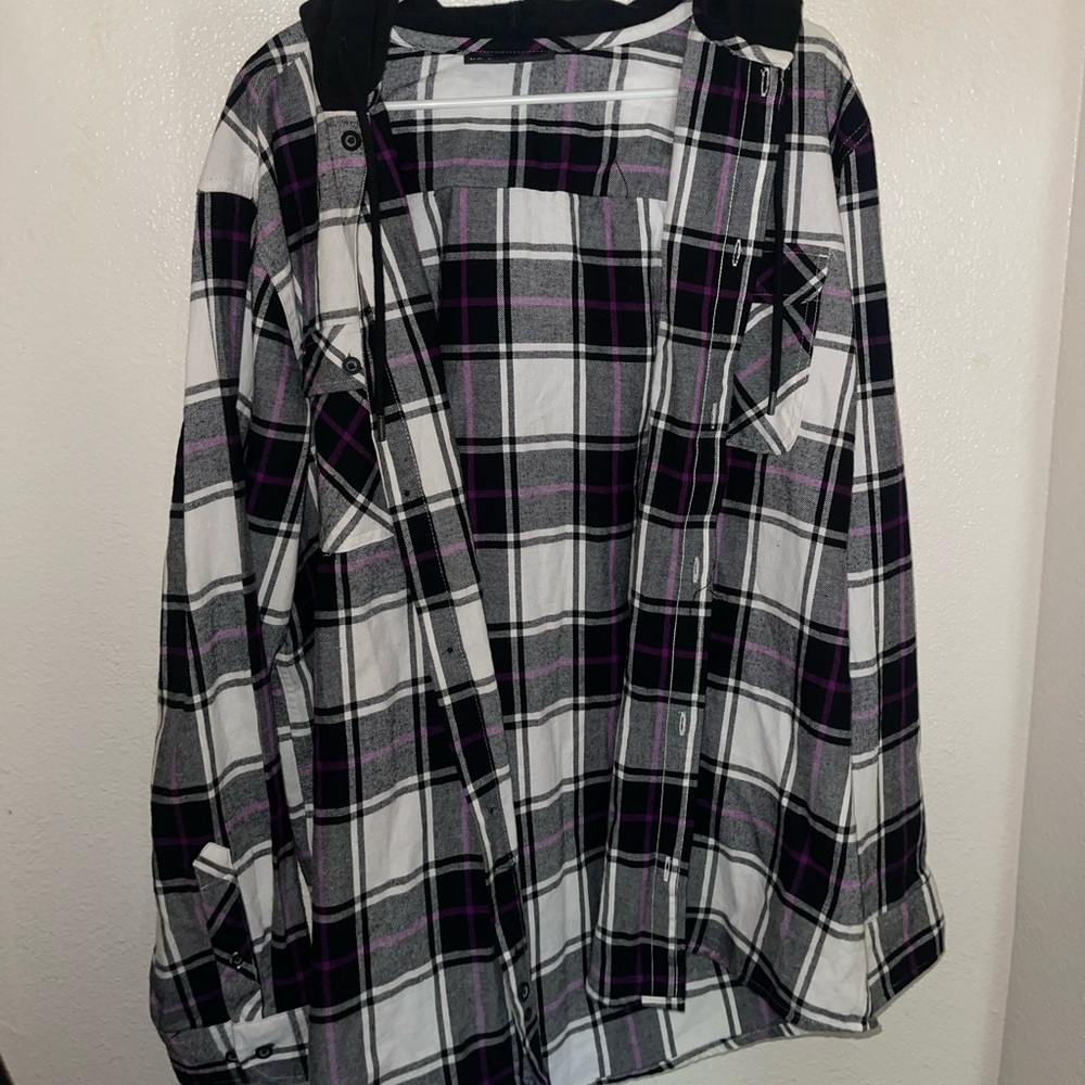 Purple flannel